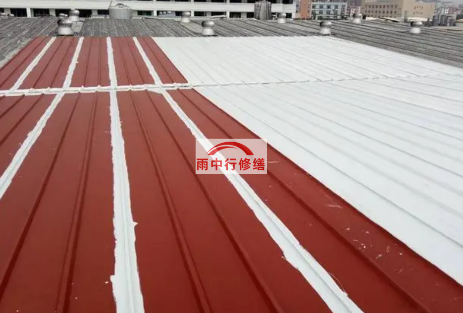 重庆万达广场商业钢结构金属屋面防水工程